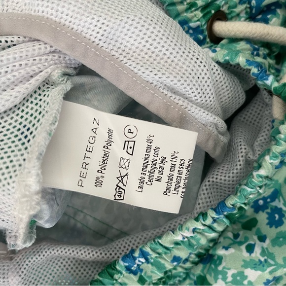 El Corte Inglés Pertegaz Floral Polyester Swim Trunks Board Shorts - Picture 7 of 7